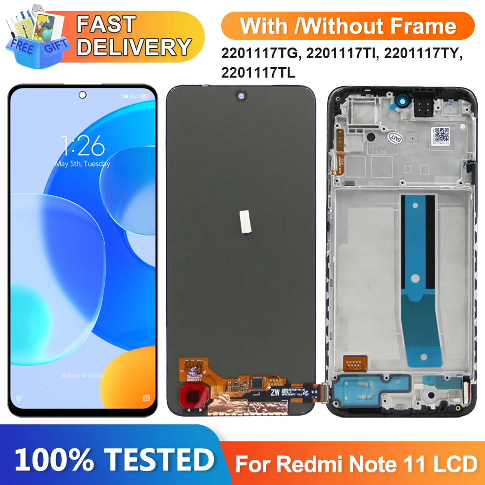 استبدال شاشة LCD لجهاز Redmi Note 11: دليل شامل لاختيار الشاشة المثالية
