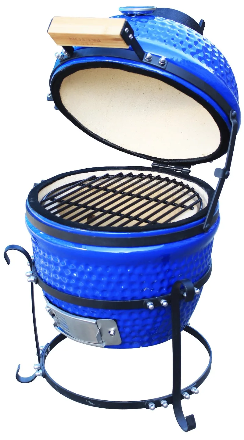 13Inch Portable Barbique Outdoor Grill Mini Tandoor Oven Table Top Ceramic Charcoal Bbq Kamado grill