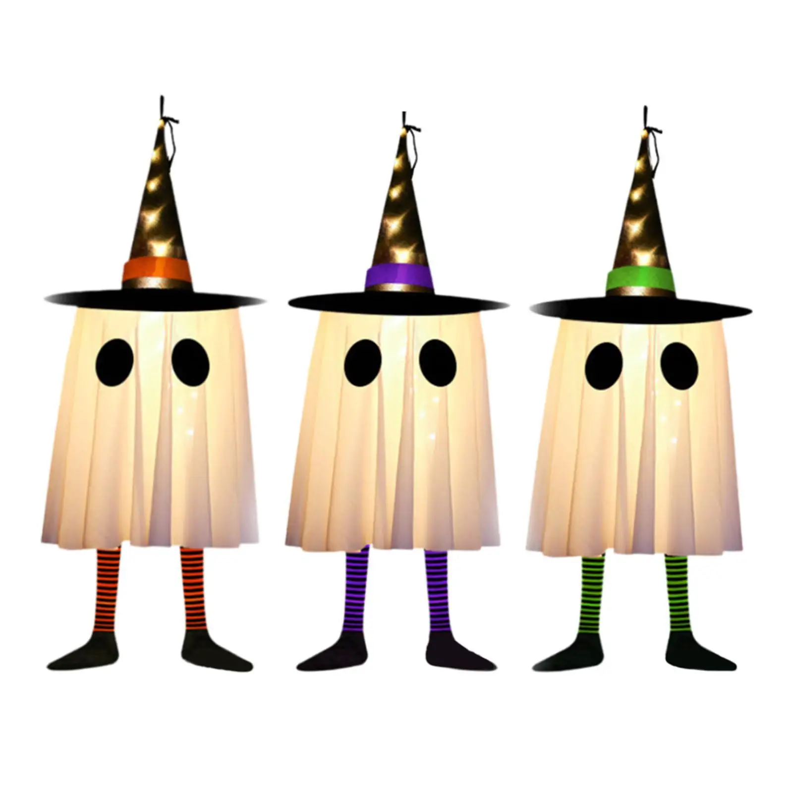 

Хэллоуин свет подвесной орнамент светодиодный светящийся свет для двора дерева