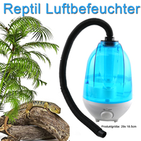 4L Reptiles Pet Fog Maker Atomizer Air Humidifier for Amphibians Terrariums LED Maker Fogger Pet Supply