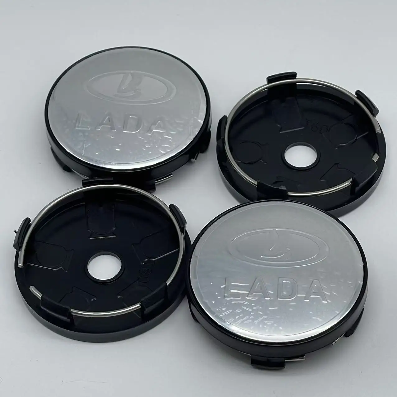 

4Pcs 60mm LaDa Emblem Logo Sticker Car Wheel Center Caps Rim Hub Cover Badge Styling Auto Accessories LaDa Vesta Niva XCODE