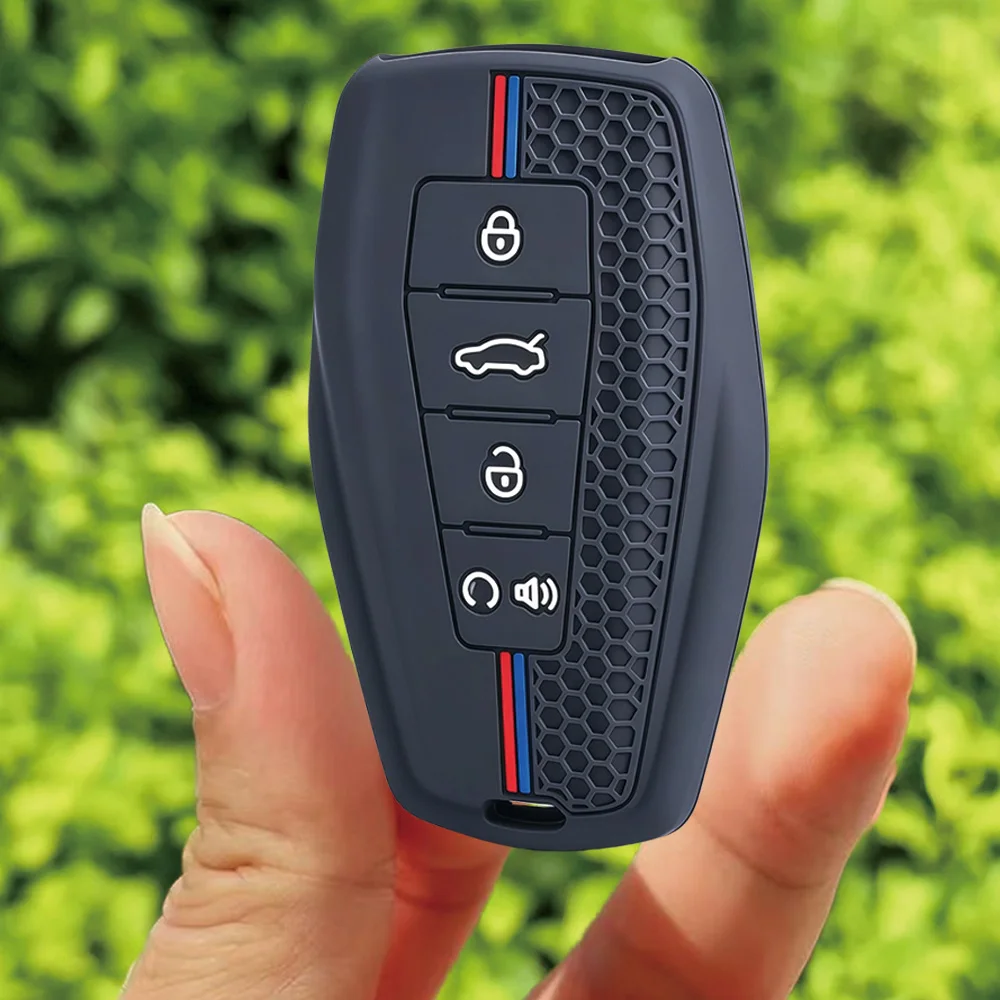 For Geely Coolray Emgrand GT GS S Monjaro Atlas Pro Azkarra Okavango Tugella Flexible Remote Fob Case Flexible Remote Protector