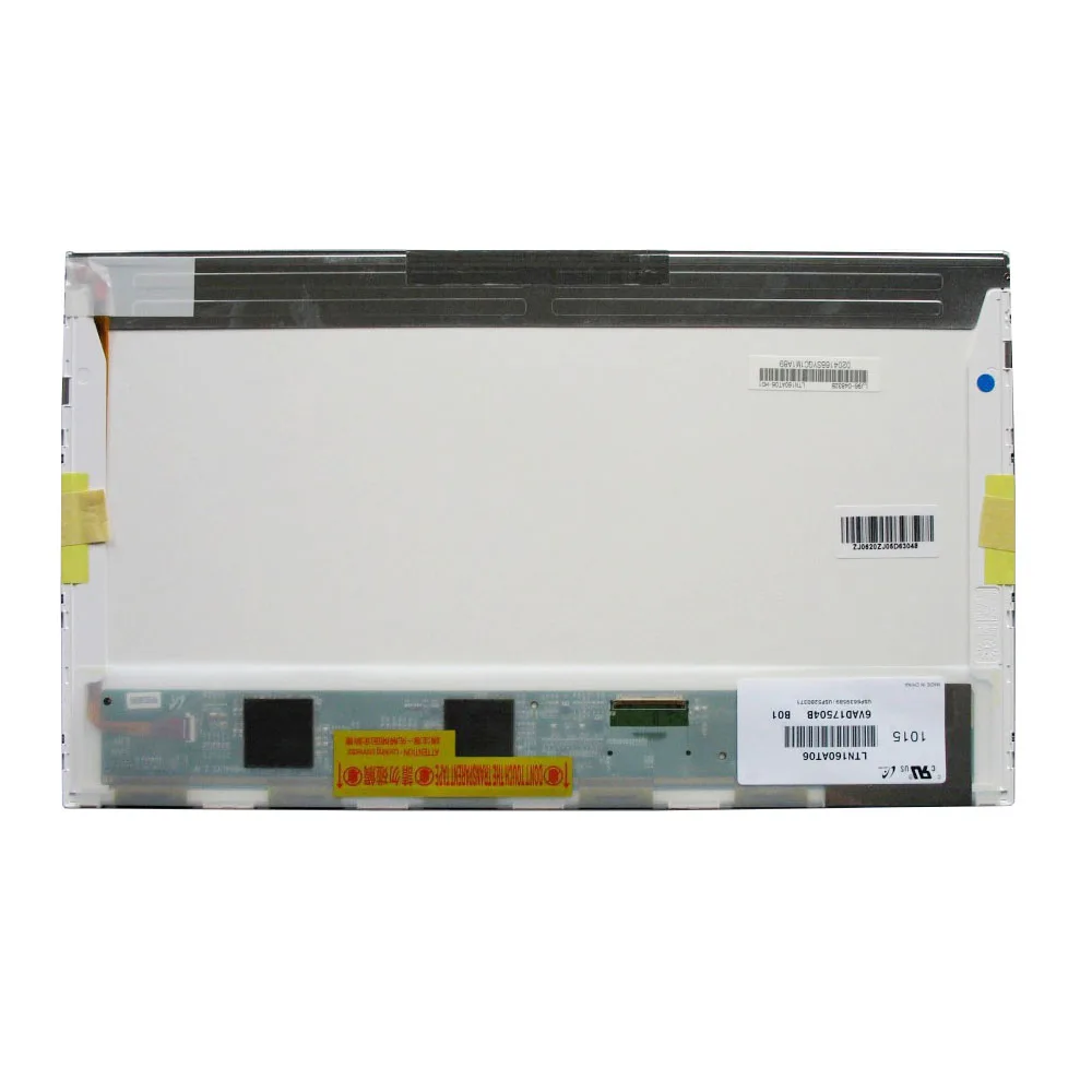 Pantalla LED de 16.0 Pulgadas para Portátil Toshiba Satellite A665 A660 A600 A660-156 A665-12K A500 1F2, Modelo LTN160AT06 HSD160PHW1