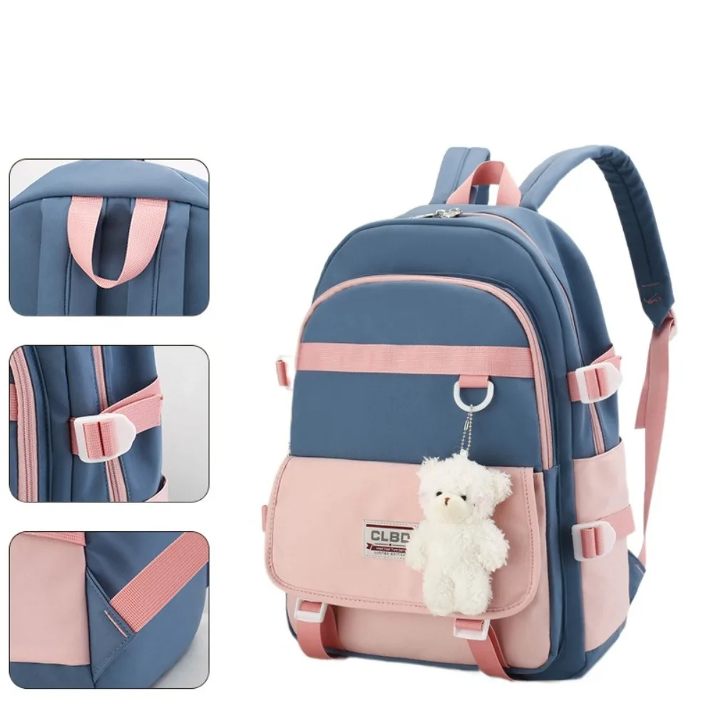 Zaino alla moda ad alta capacità borse da scuola in Nylon multitasche Mochilas borsa da viaggio impermeabile per libri