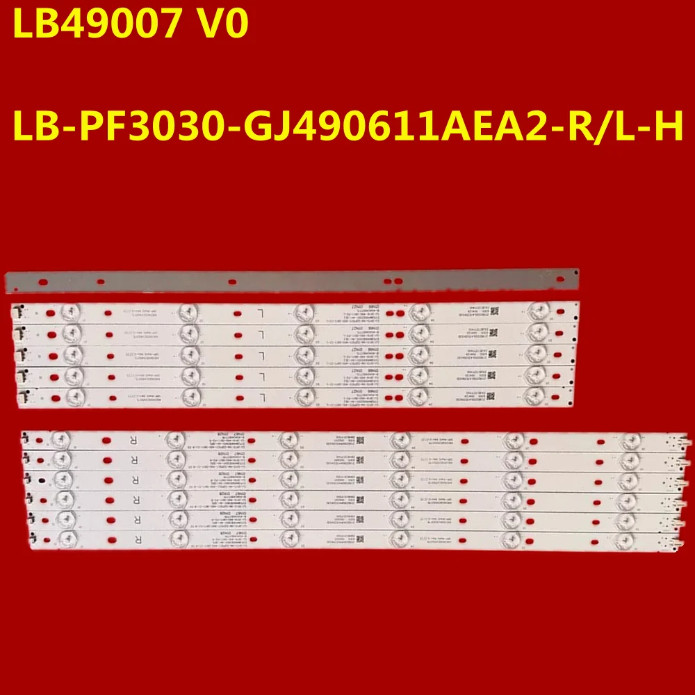 

Лента светодиодной подсветки 49PUT4900 49PUS4900 49PUF6701/T3 LE49S5970 LE49D5542 LB49007 V0 LB-PF3030-GJ490611AEA2-R/L-H TPT490F2