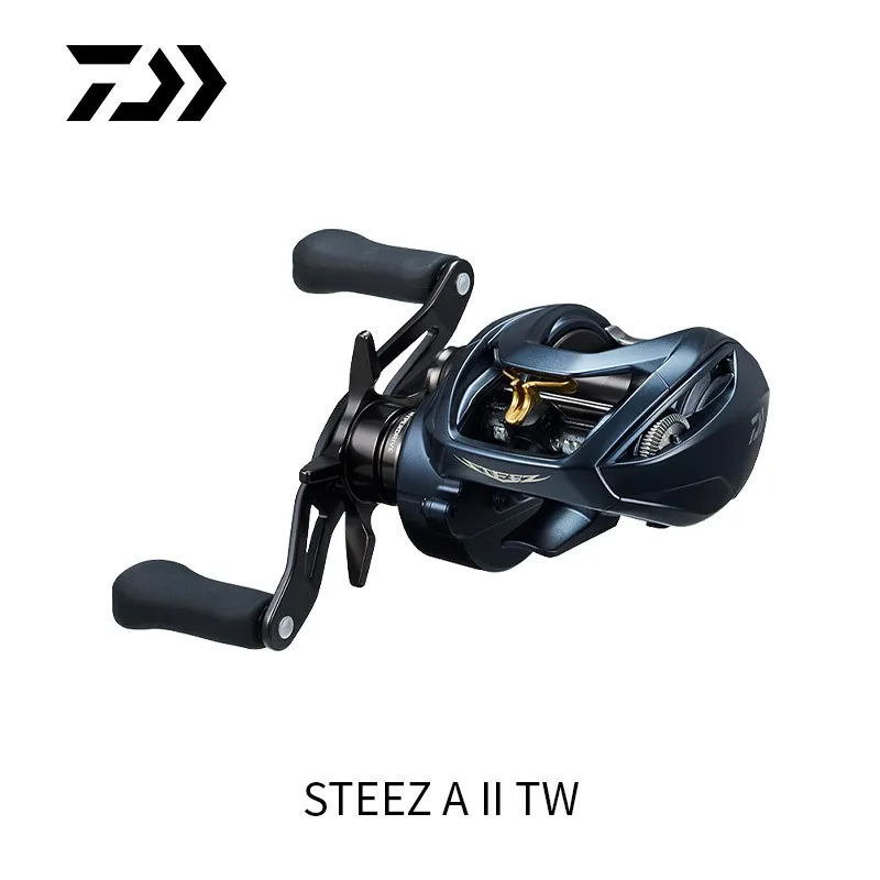 

2023 New DAIWA STEEZ A II TW 1000 1000H 1000XH 1000XHL 6.3:1 ATD Max Drag 6KG 10+1BB Low Profile Saltwater Baitcast Fishing Reel