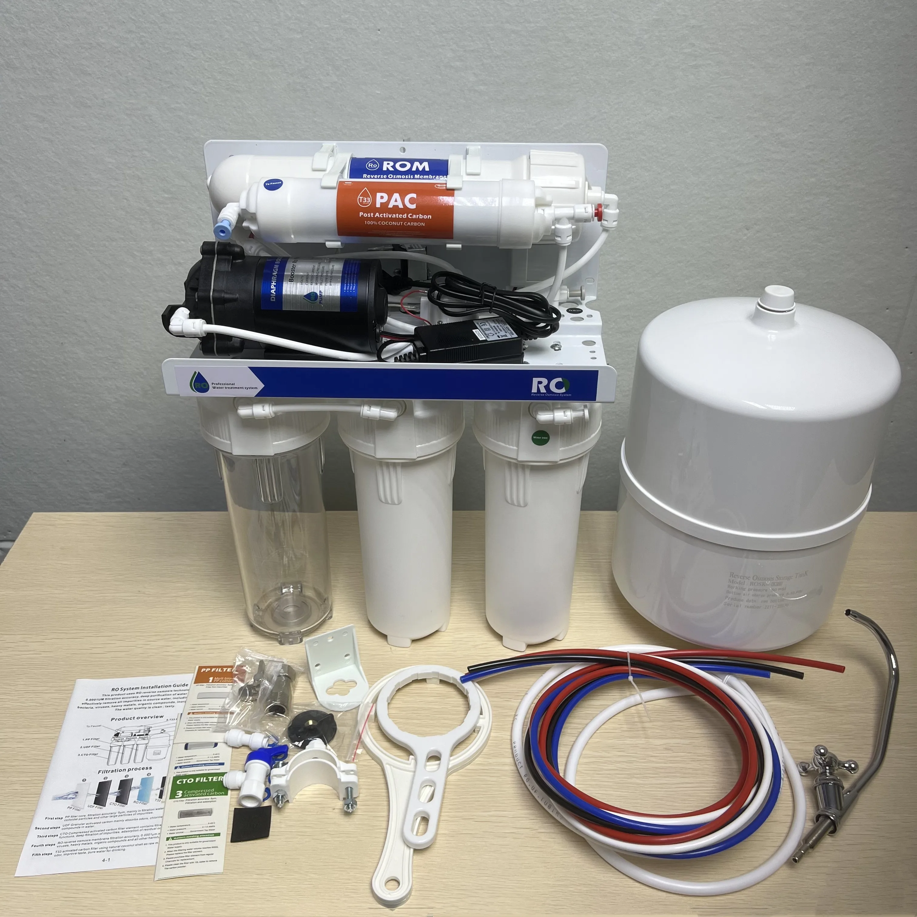 for household under sink alkaline mineral ro drinking water purifier reverse osmosis water filter system for home