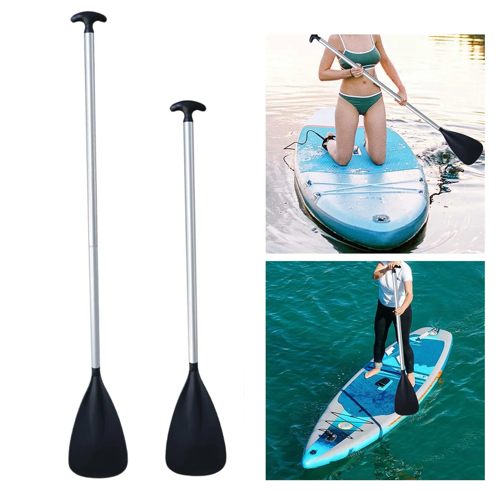 Kayak Paddle Paddle Board Paddle for Adults Lightweight Aluminum Boat Oars for Kayak Sports Outdoor River Tubing