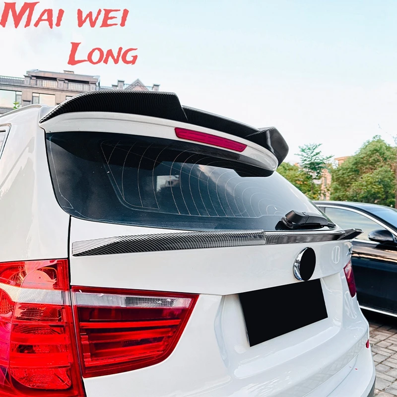 for BMW F25 x3 Spoiler 2011-2017 High Quality ABS Material Car Rear Wing Trim Primer Color Middle Spoiler