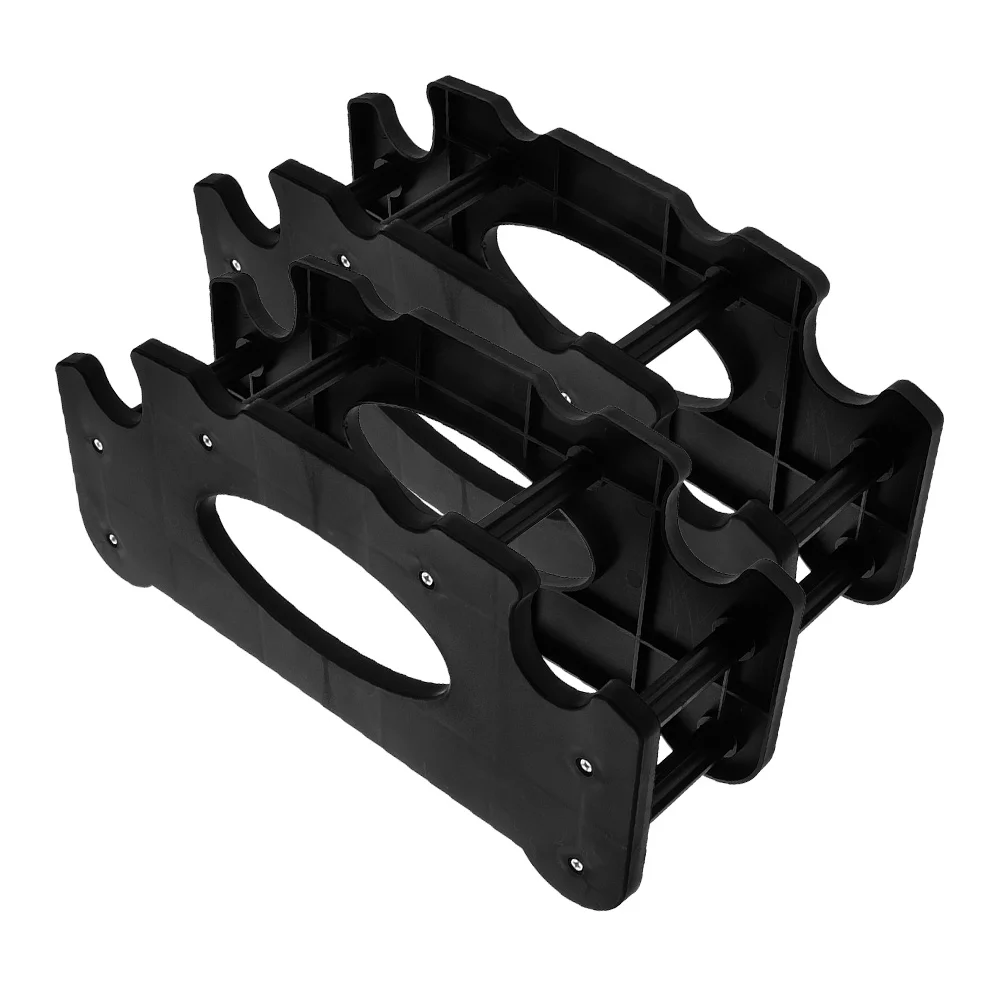 

2 Pcs Dumbbell Rack Stand Storage Weight Barbell Holder Floor Small for Heavy Weights Pp