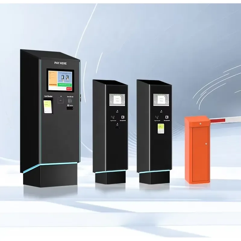 Automatic Management Smart System Road Traffic Barrier RFID Parking System With Automatic Payment Machine