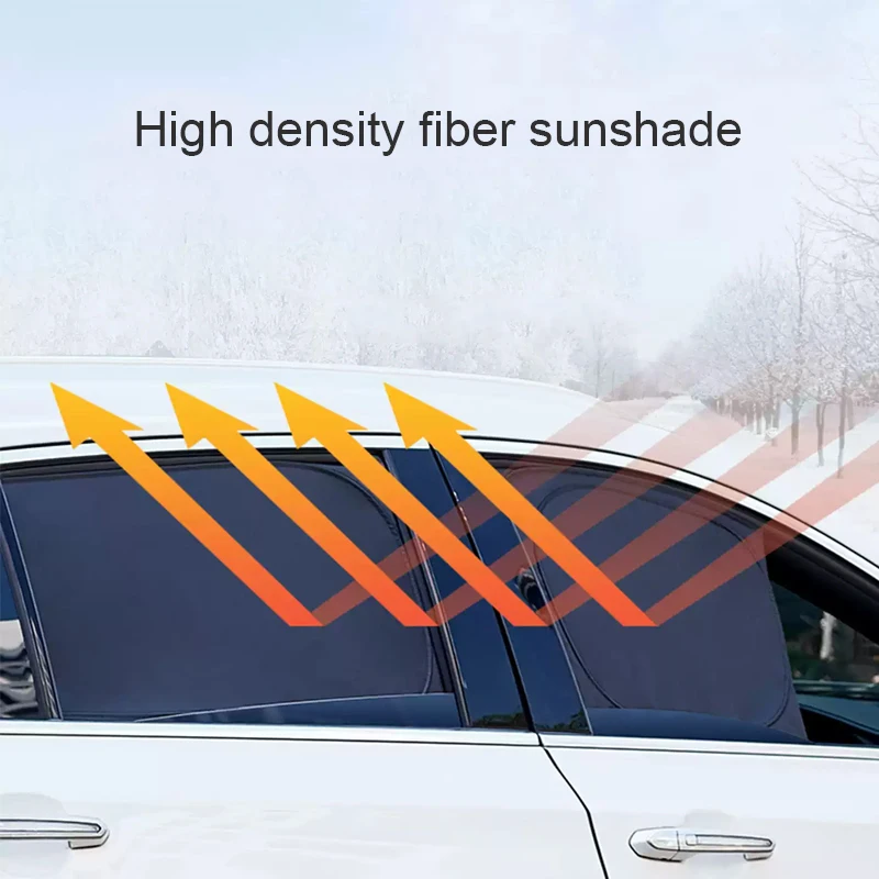 Car Blackout Privacy Window Shades For JEEP RENEGADE 2015-Present Anti-UV Heat Insulation Protect Cover Travel Camping Sleeping