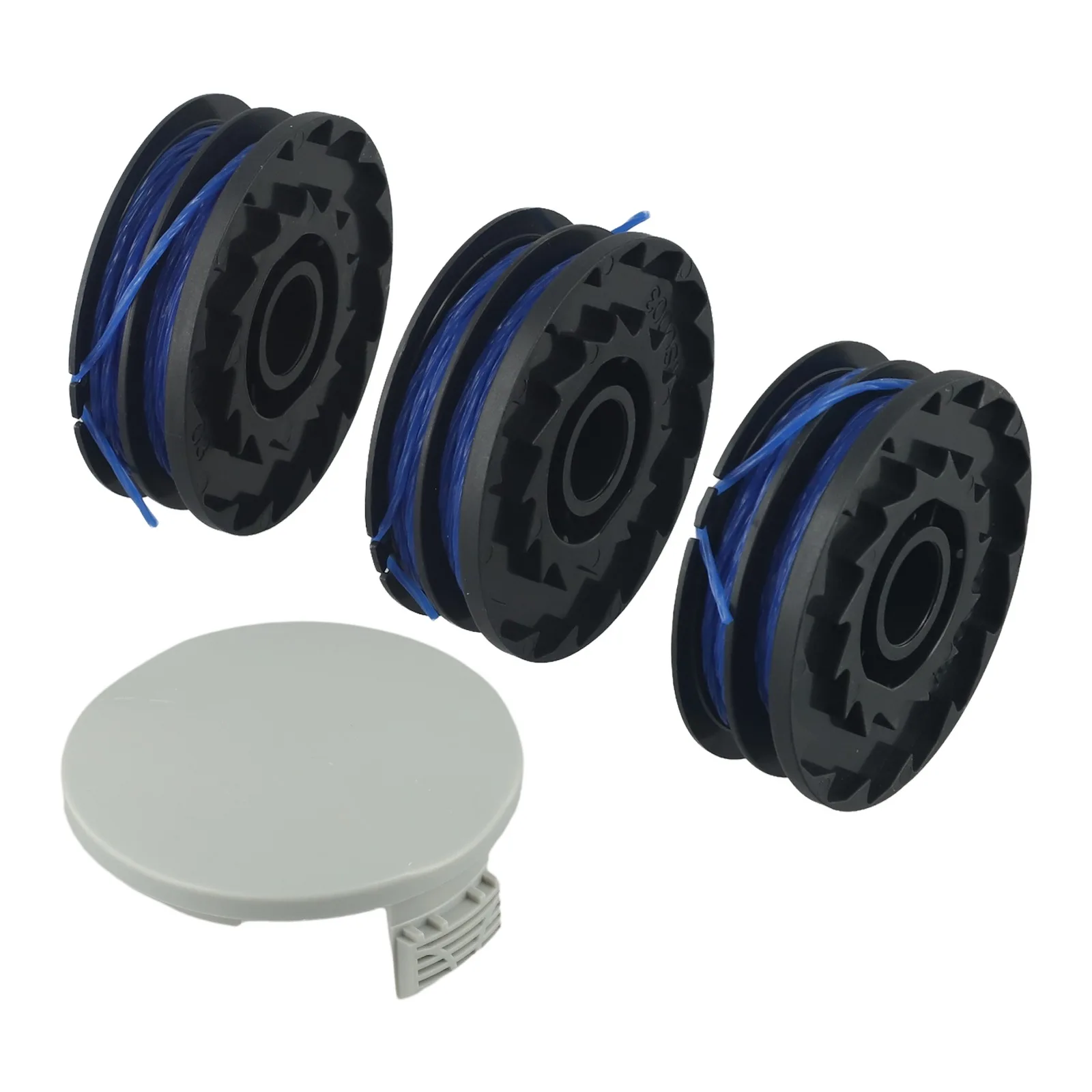 Чехлы для триммера, катушка триммера для RAC123, сменная катушка, триммер, черный нейлон, наружное силовое оборудование RLT4027 RLT4125