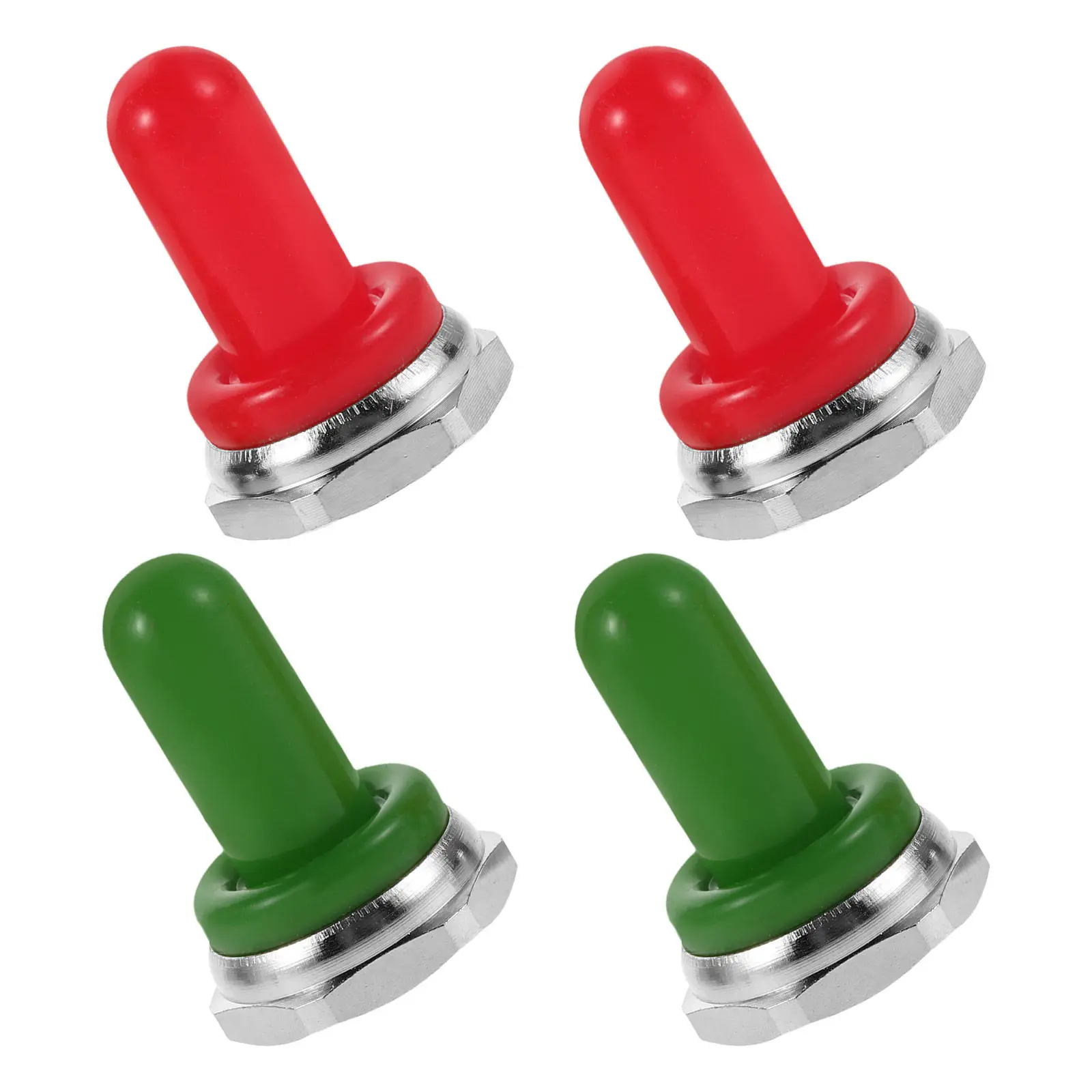 4Pcs Waterproof Guitar Switch Caps Rubber Toggle Rocker Switch Protector Boot Cover Cap Dustproof for Electric Guitar Bass