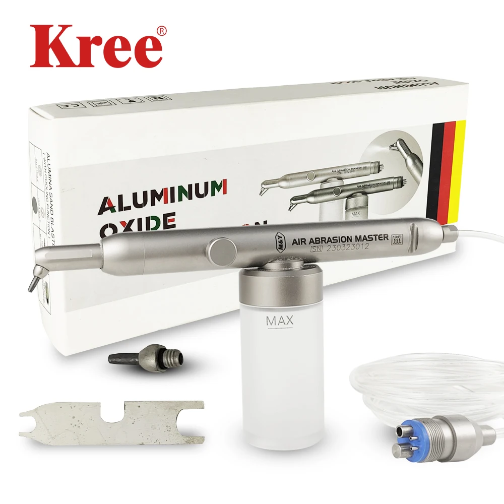 

Dental Aluminum Oxide Sand-blasting Gun Air Polisher Precision Blasting Dental No Water Cleaning Whitening Pen 2HOLE 4HOLE