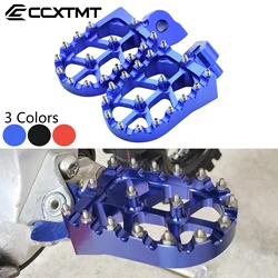 CNC Aluminum Footpegs Pedals Footrest Foot Pegs For Yamaha WR250F WR400F WR426F WR450F WR250R WR250X 1999-2022 YZ250F YZ450F