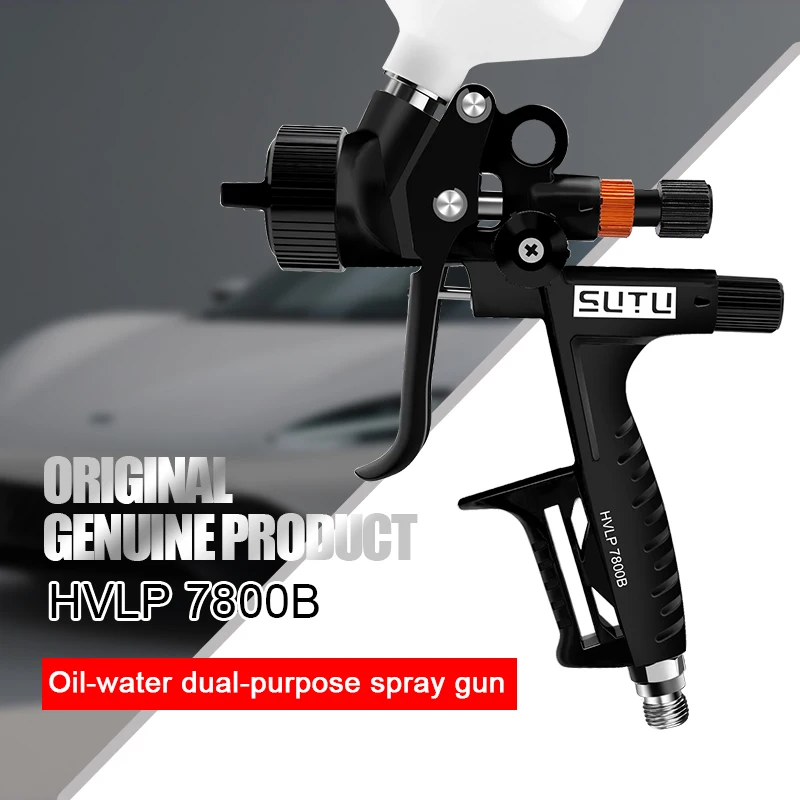 

SUTU HVLP 7800 1.3/1.4/1.7/1.8/2.0/2.5MM Nozzle Automotive Repair Pneumatic Tools High Atomization Spray Gun