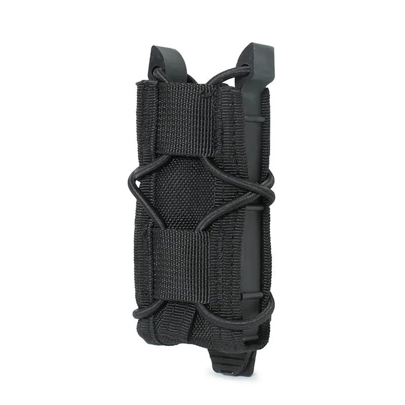 1pcs 9mm Tactical Magazine Pouch Pistol Fast Mag Carrier Holder for Belt Molle Sytem Hunting Pouches