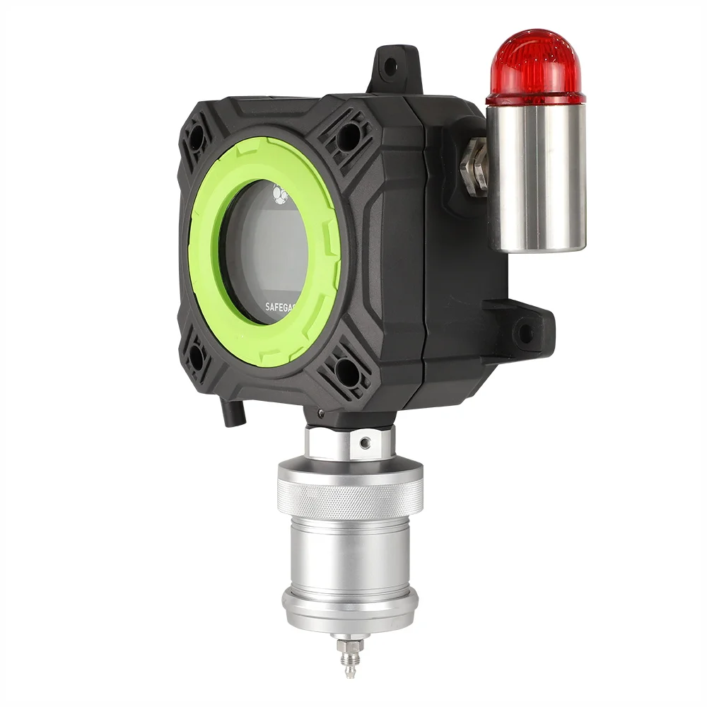 Fixed Hydrogen H2 Gas Detector With Built-in Pump Leakage Detection For Battery Storage Room