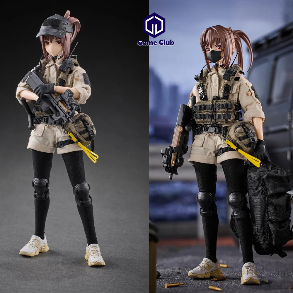 HASUKI Pocket Art PA006 CS015 CS016 1/12 Scale Female Stormtrooper Guard Cold Spring Fei Shi Full Set 6in Action Figure Dolls