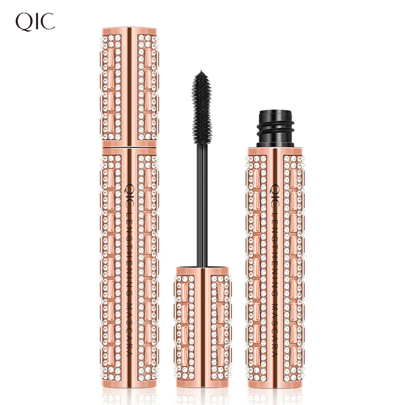 Mascara di lusso impermeabile con ricciolo Super lungo, estensione spessa e drammatica a prova di sbavature ciglia Elongate trucco