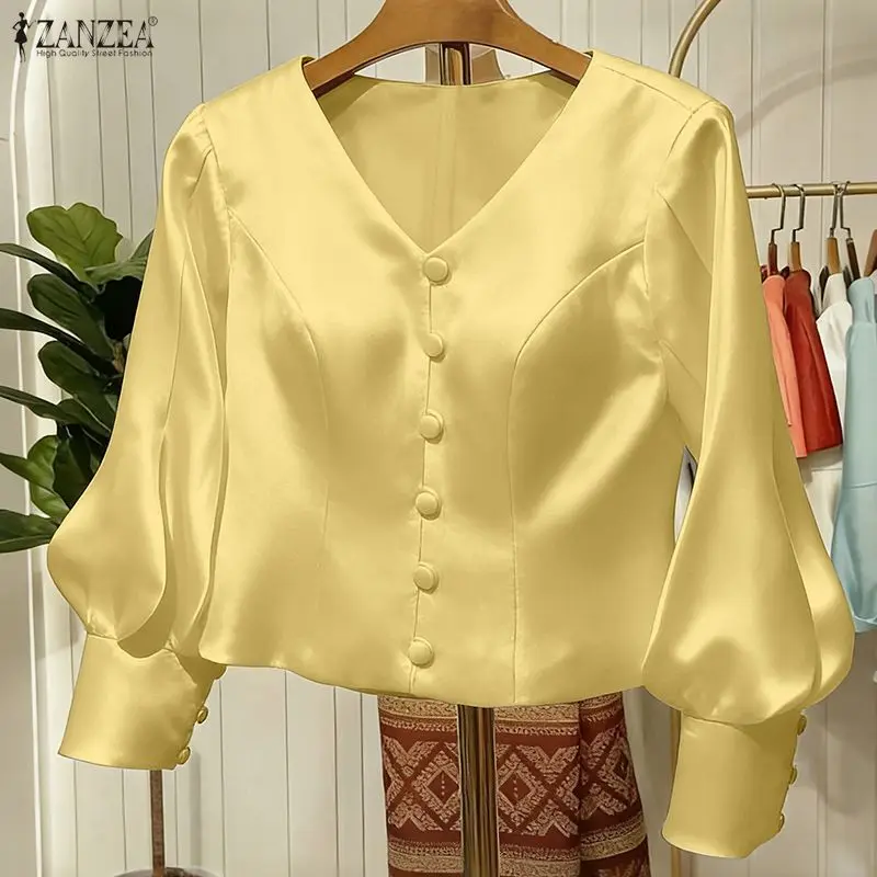 Zanzea Elegant Sati… - image