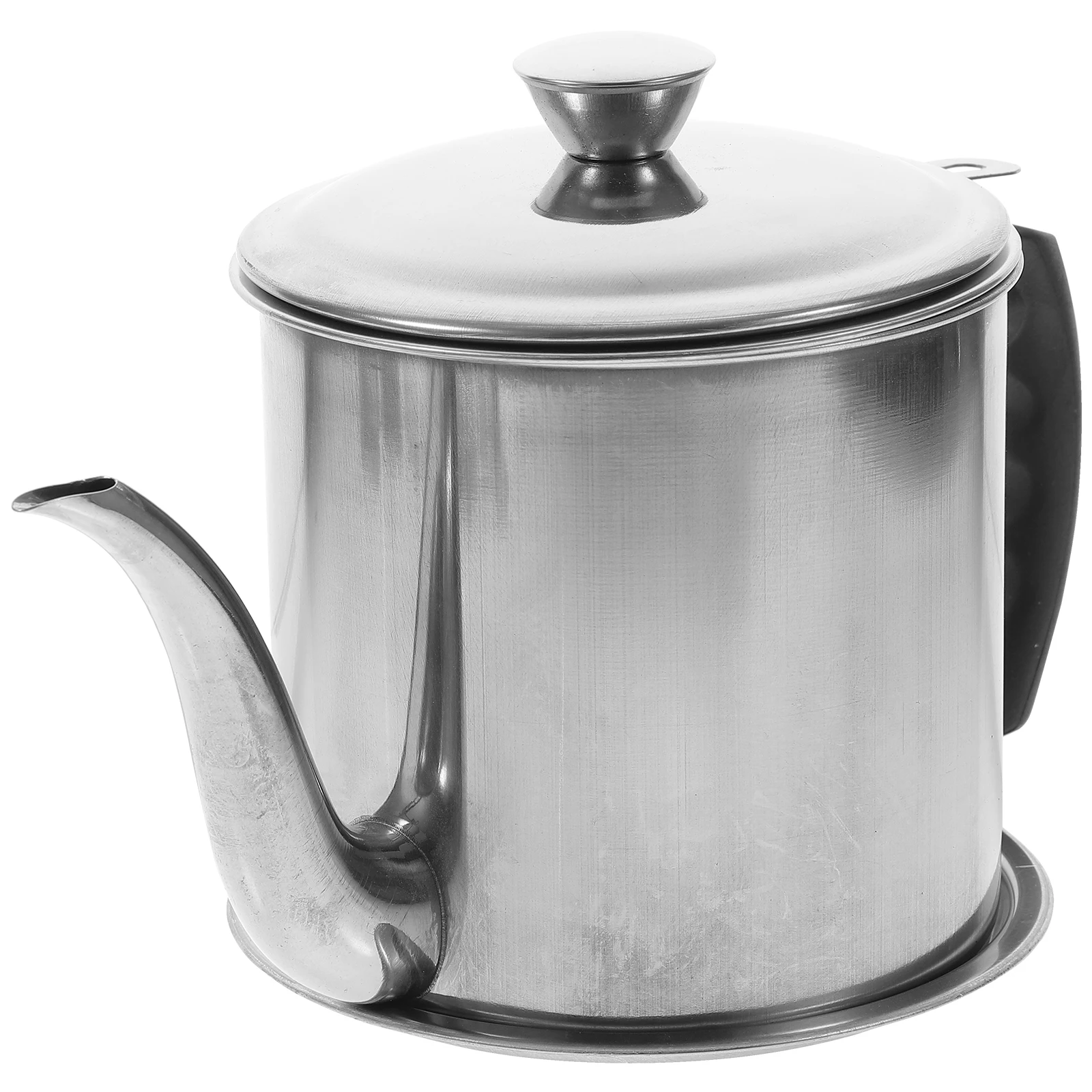 

1 set Stainless Steel Container Kitchen Filter Pot Stainless Steel Jug Storage Cup Strainer Jug Grease Canister Dispenser Bottle