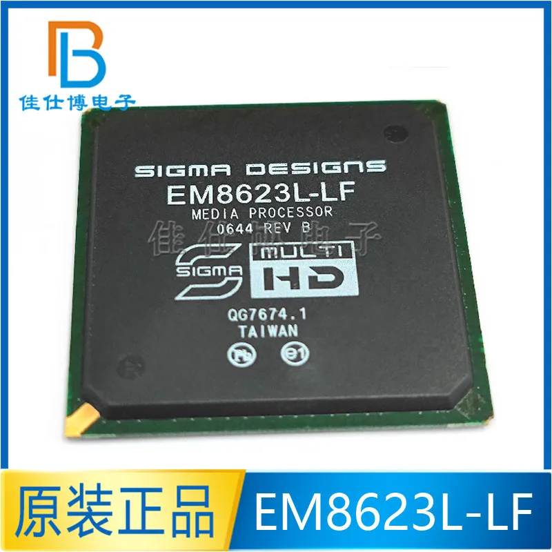 

EM8623L-LF EM8623 новый оригинальный SMD цифровой медиапроцессор чип IC посылка BGA