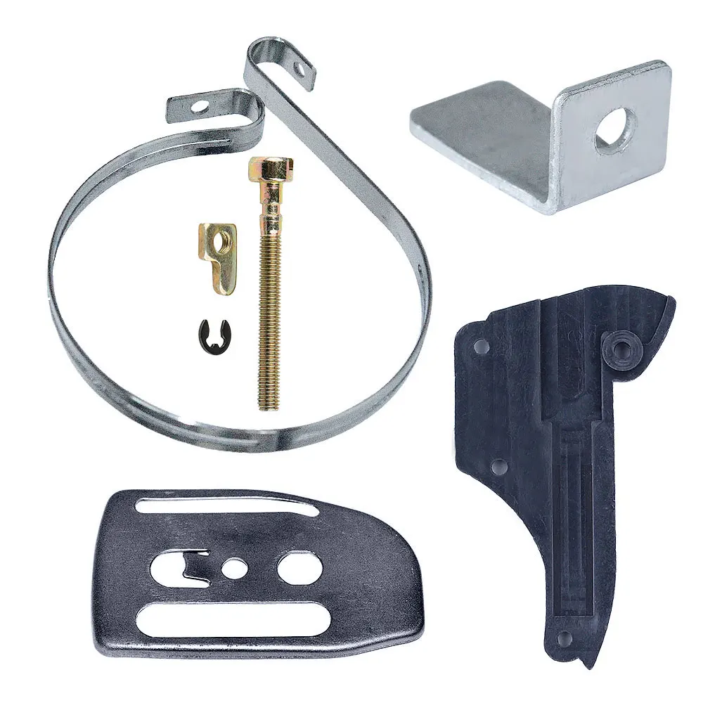 Chain Brake Band Spring Cover Catcher For Husqvarna 136 137 141 142 Adjuster Tensioner Guide Bar Plate Chainsaw Replace Part