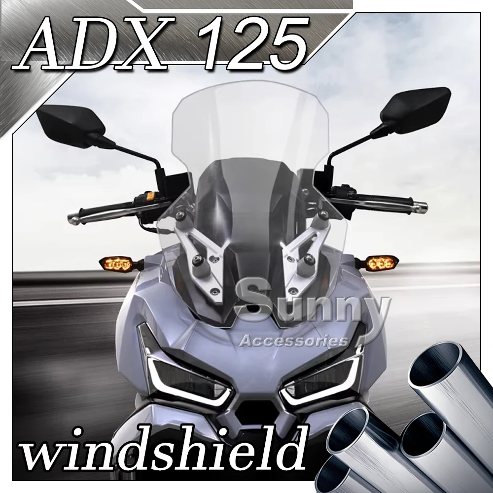 

For SYM ADX 125 Husky 125 ADX125 Windshield Modification High Chest Panel Windshield Accessories