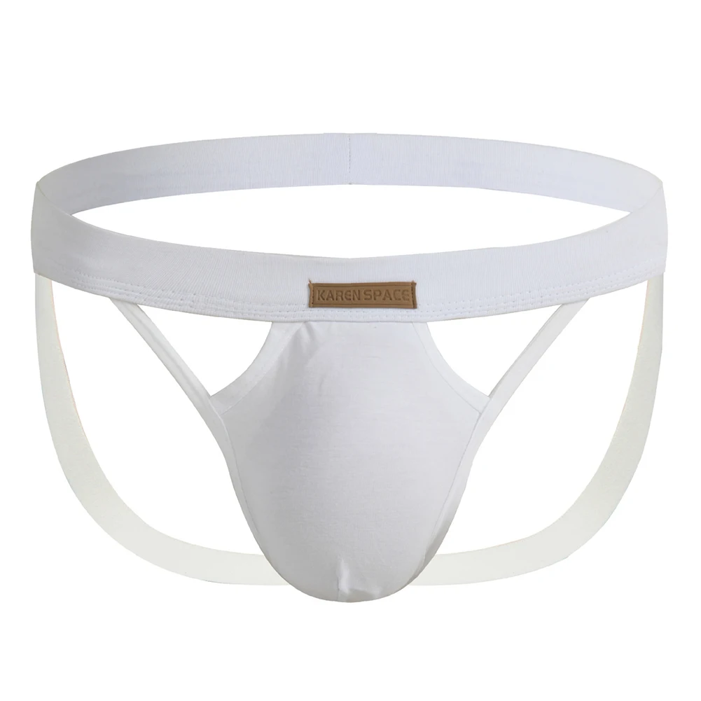 ملابس داخلية مريحة للرجال قابلة للتنفس منخفضة الخصر على شكل حرف G مع حقيبة رفيعة من القطن للارتداء اليومي