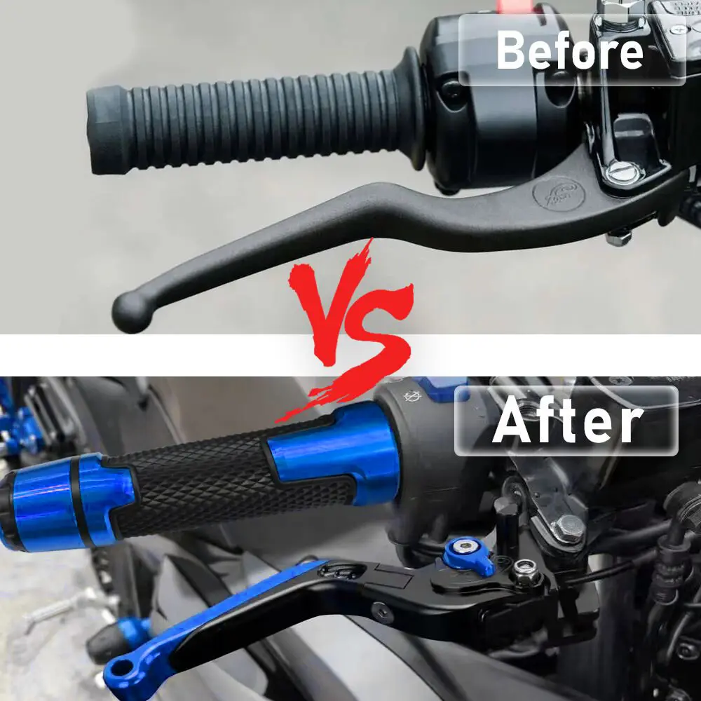 اكسسوارات الدراجات النارية قابل للتعديل دواسة فرامل عتلات المقود القبضات ينتهي لياماها YZFR1 YZF R1 YZF-R1 1999-2003 2002 2001