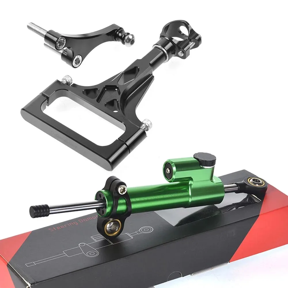 For Kawasaki Z1000 /ABS 2003-2009 Z750 /ABS 2003-2012 Z750R 2011-2012 Motorcycle Stabilizer Steering Damper Mount Bracket Kit
