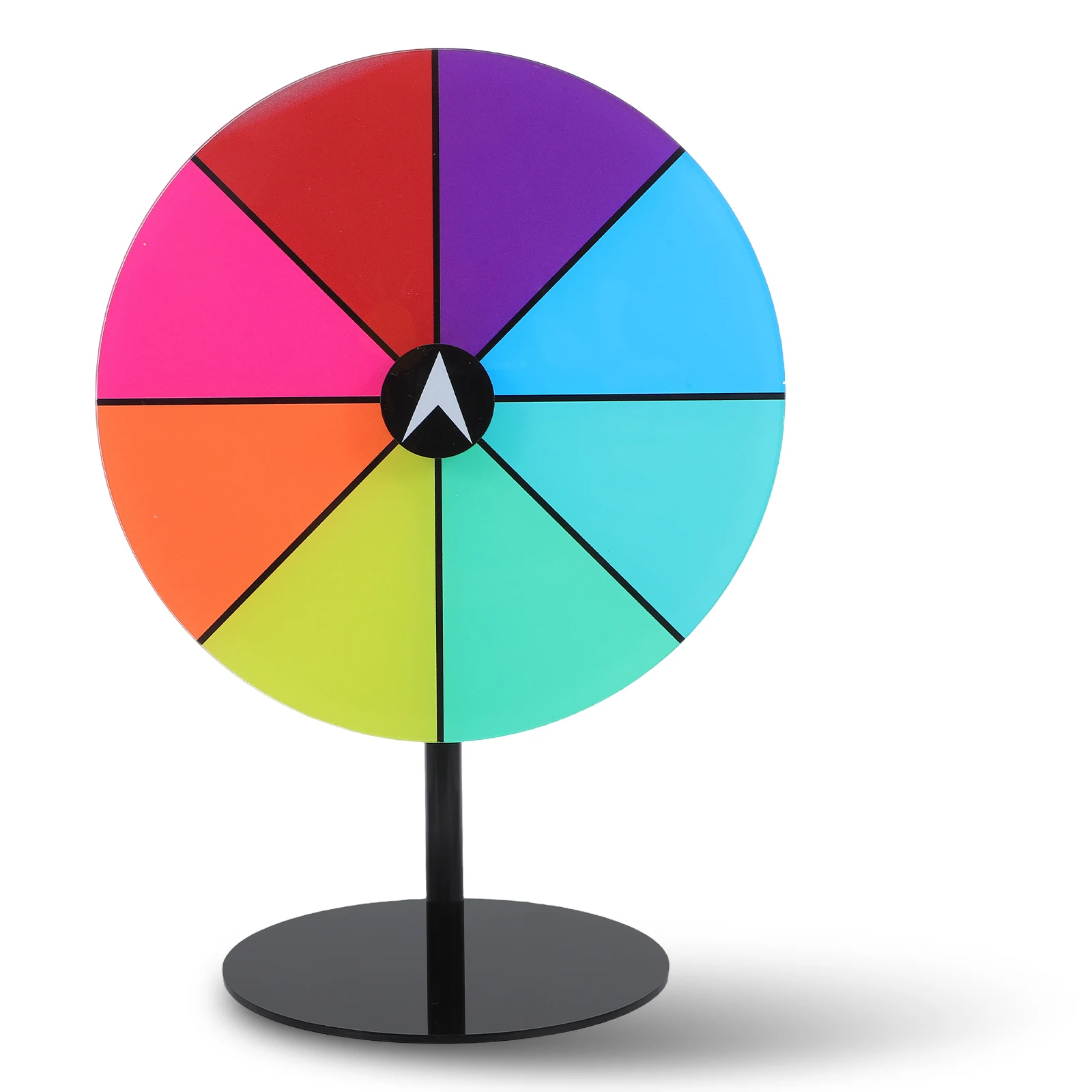 

Rotary Game Roulette Fortune Wheel Draw Board Props Lucky Prize Desktop Spinning Prizes Diy Child
