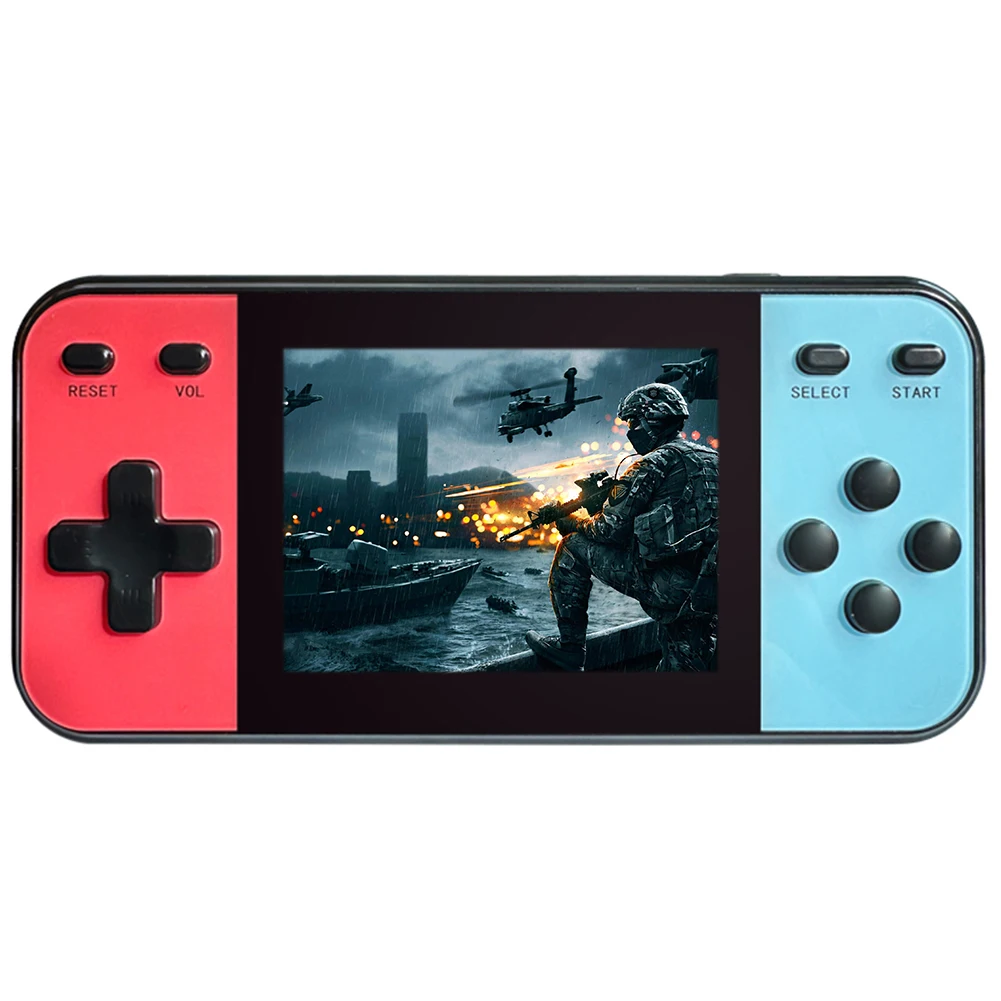 3.0 Inch Screen Handheld Game Console Built-in 240 Games Retro Video Game Player USB Rechargeable Mini Portable Game Player