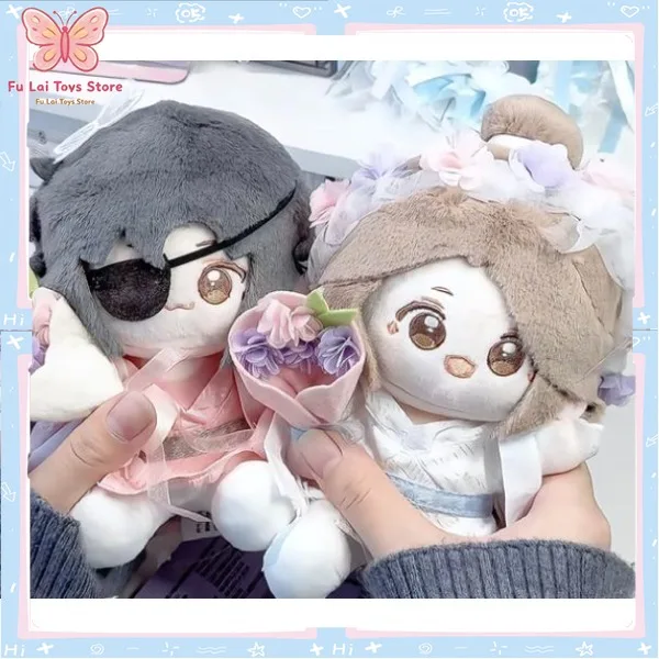 

Genuine MINIDOLL Heaven Official's Blessing Jin Xiu Fan Hua Series 15cm Sitting Soft Plush Chibi Super Cute Cotton Doll In Stock