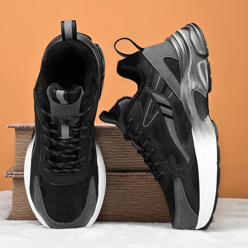 

Высококачественные баскетбольные кроссовки, мужские зимние кроссовки большого размера, спортивная обувь, осенние спортивные прогулочные кроссовки на платформе, мужские