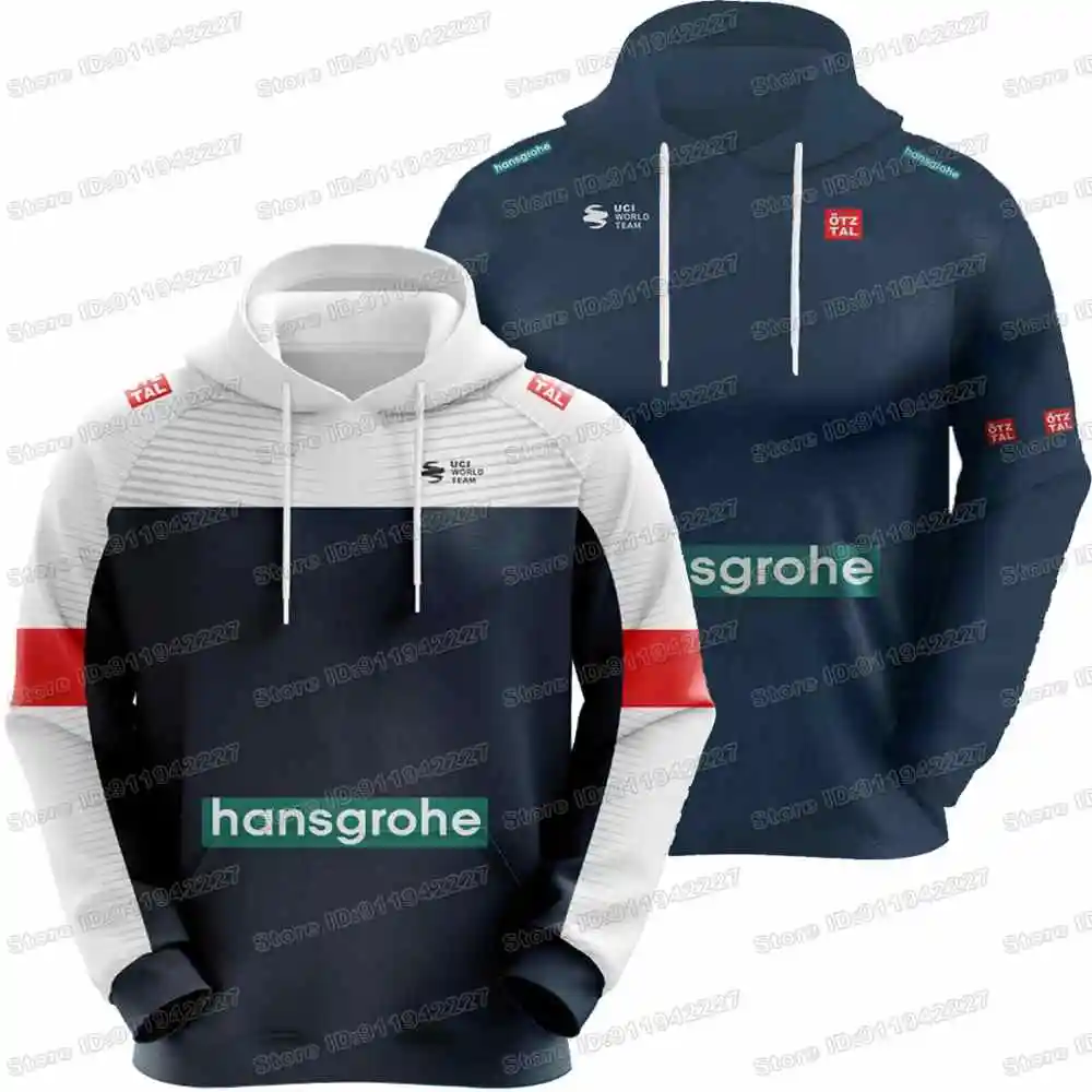 2025 Hansgrohe Hoodie Italy Spain France Tour Autumn Sweatshirt Winter Hoodies Cycling Clothing Hoody Casual Pullover Jackets