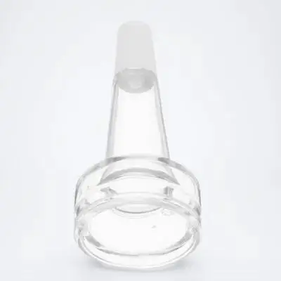 

20pcs Ampoule Splitter Cap Transparent Dropper Dispenser Soft Tube Pvc Vial Bottle Connector Multichannel Clear Shunt Trumpet