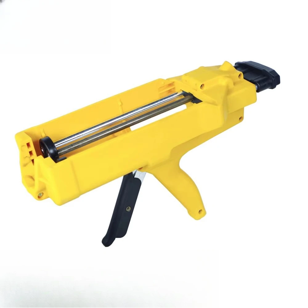 High Quality Two Part Epoxy Precision Manual Liquid Glue Dispenser Ab Dental Silicone Mixing Universal Syringe Dispensing Gun