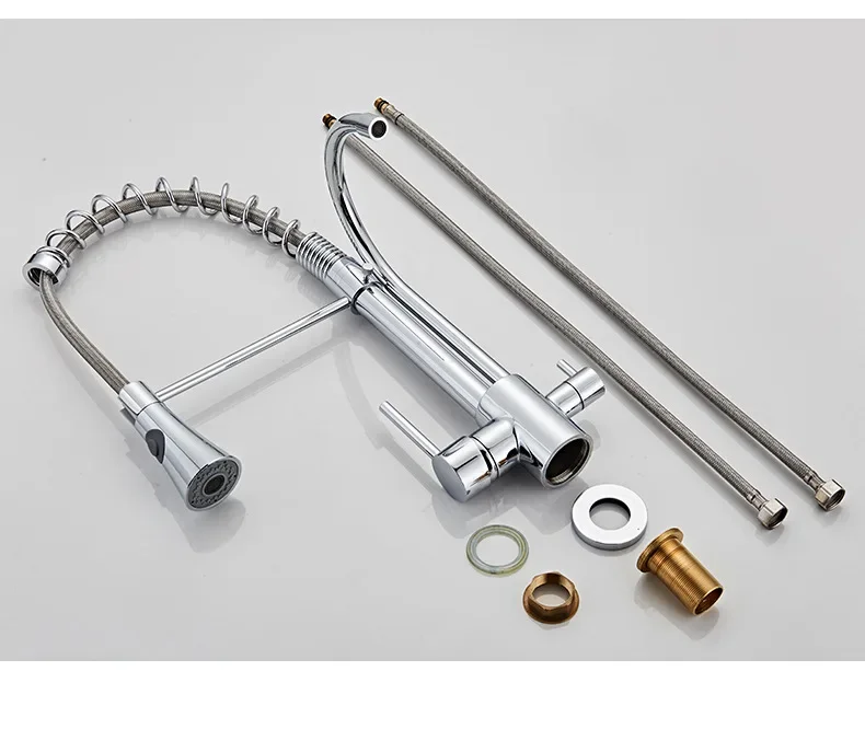 Kitchen Faucet Pull out Spring water purifier  Kitchen Faucet Hot and Cold Water retractable sink