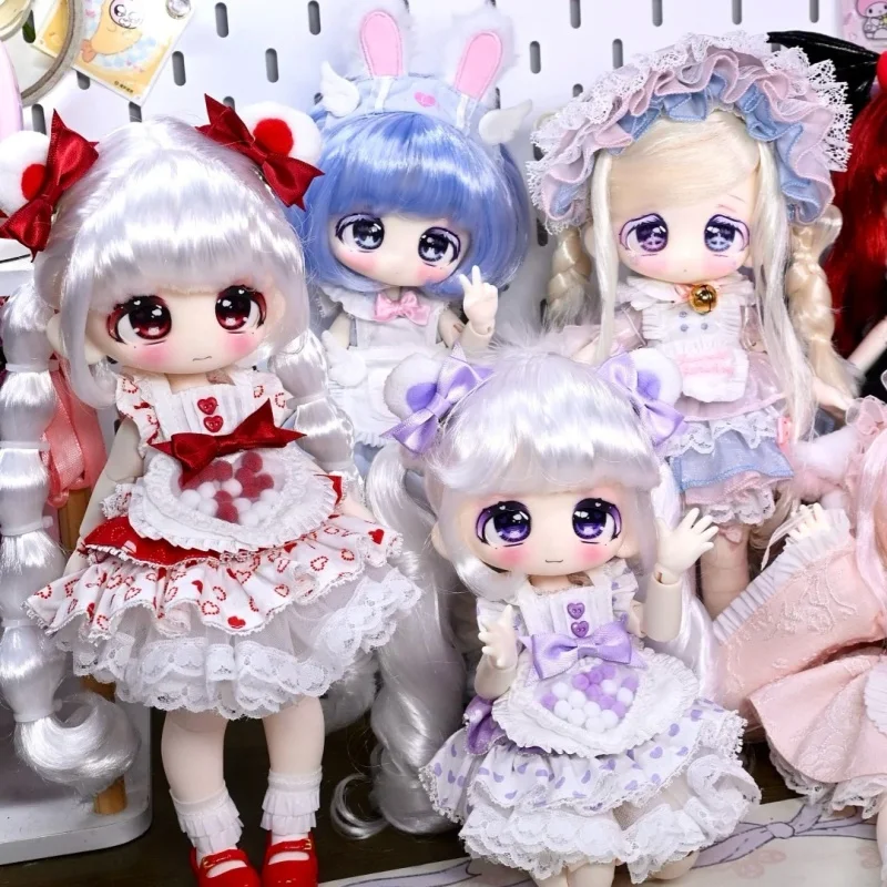 

Authentic In Stock Blind Box Sweet Shopwindow 1/6 Bjd Kawaii Movable Joint Removable Wig Bjd Collection Figurine Friends Gifts