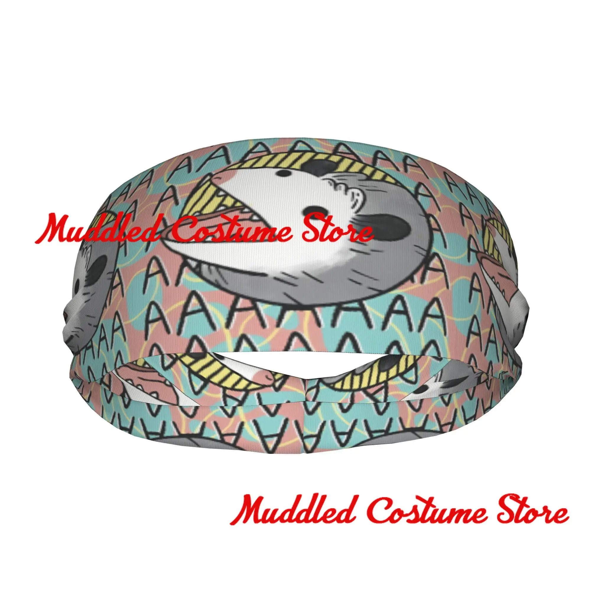 

Funny Opossum Sports Headband Yoga Fitness Stretch Sweatband Hair Band Elasticity Headband