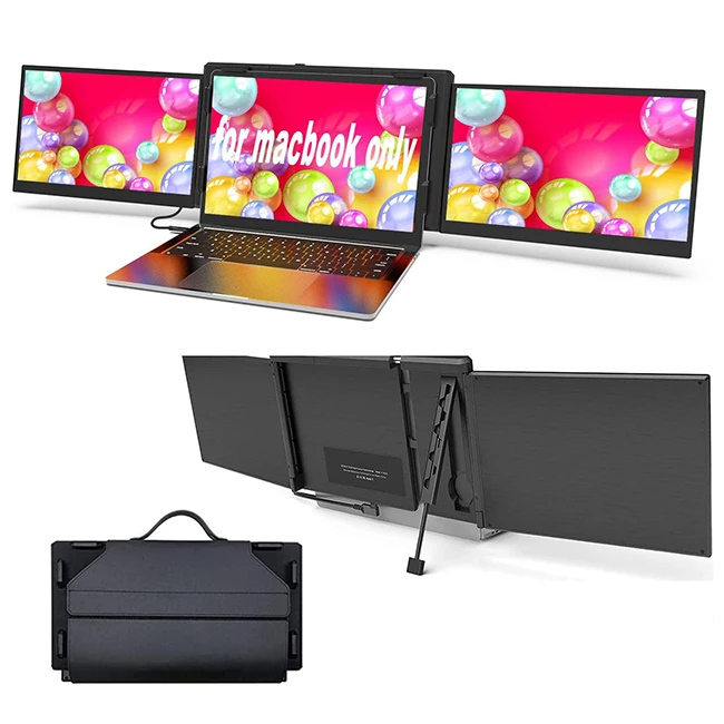P2 PRO Triple Portable  for Laptop Screen Extender Three  13.3'' Extensor De Pantalla Laptop