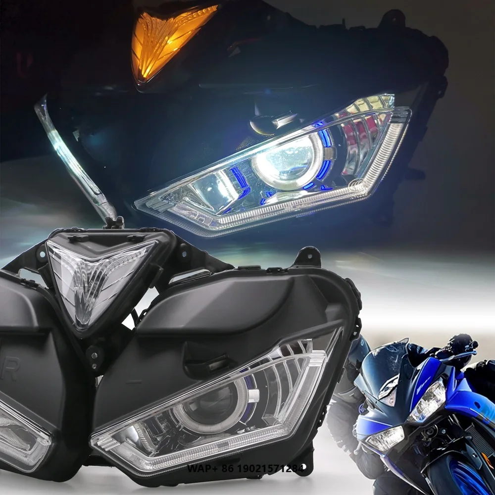 

R3 R25 2015-2018 V2 Modified Motorcycle Accessories Accessories Double Low Beam Full Light Emitting Diode Headlamp