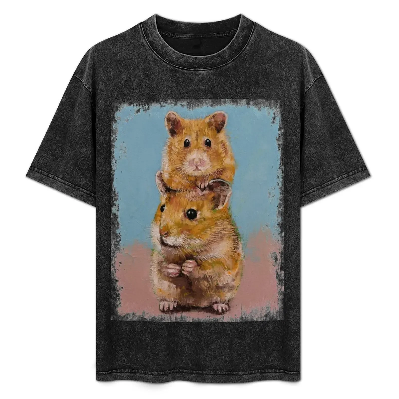 

Hamsters T-Shirt hippie clothes tops Funny t-shirt mens funny t shirts