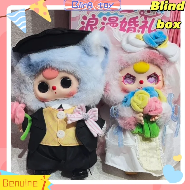 

Qixi Limited Edition 20cm Baby Doll Toy for Girls Romantic Wedding Series 400% Blind Box Cute Festival Gift Trendy Collectible