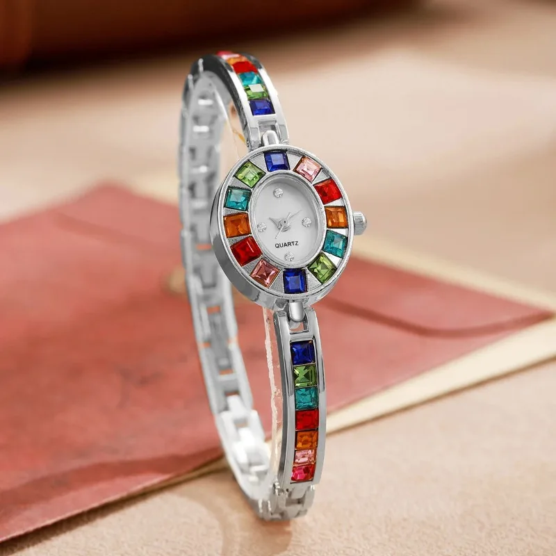 Luxury Rhinestone Women Watches Fashion Bracelet Band Ladies Quartz Watch Reloj Mujer Girls Clock Gift