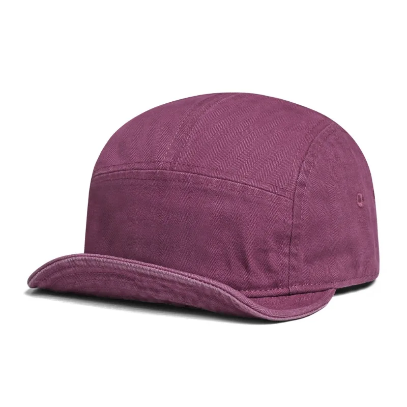 Individuell bedruckte, bestickte Baseballkappe mit weichem Schirm für Frühling und Herbst, Street-Trend, gewaschener Kurzschirm, Fünf-Panel-Campingmütze – Detail 6
