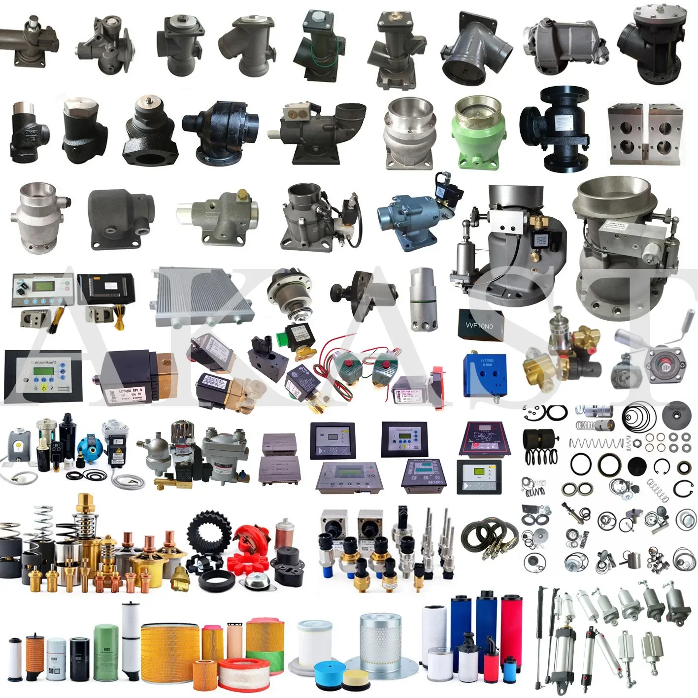 Detalle 3 de Electroválvula 02250125-657 250038-666 Solenoid Valve For Sullair Screw Air Compressor Replacement Spare Parts Neumática